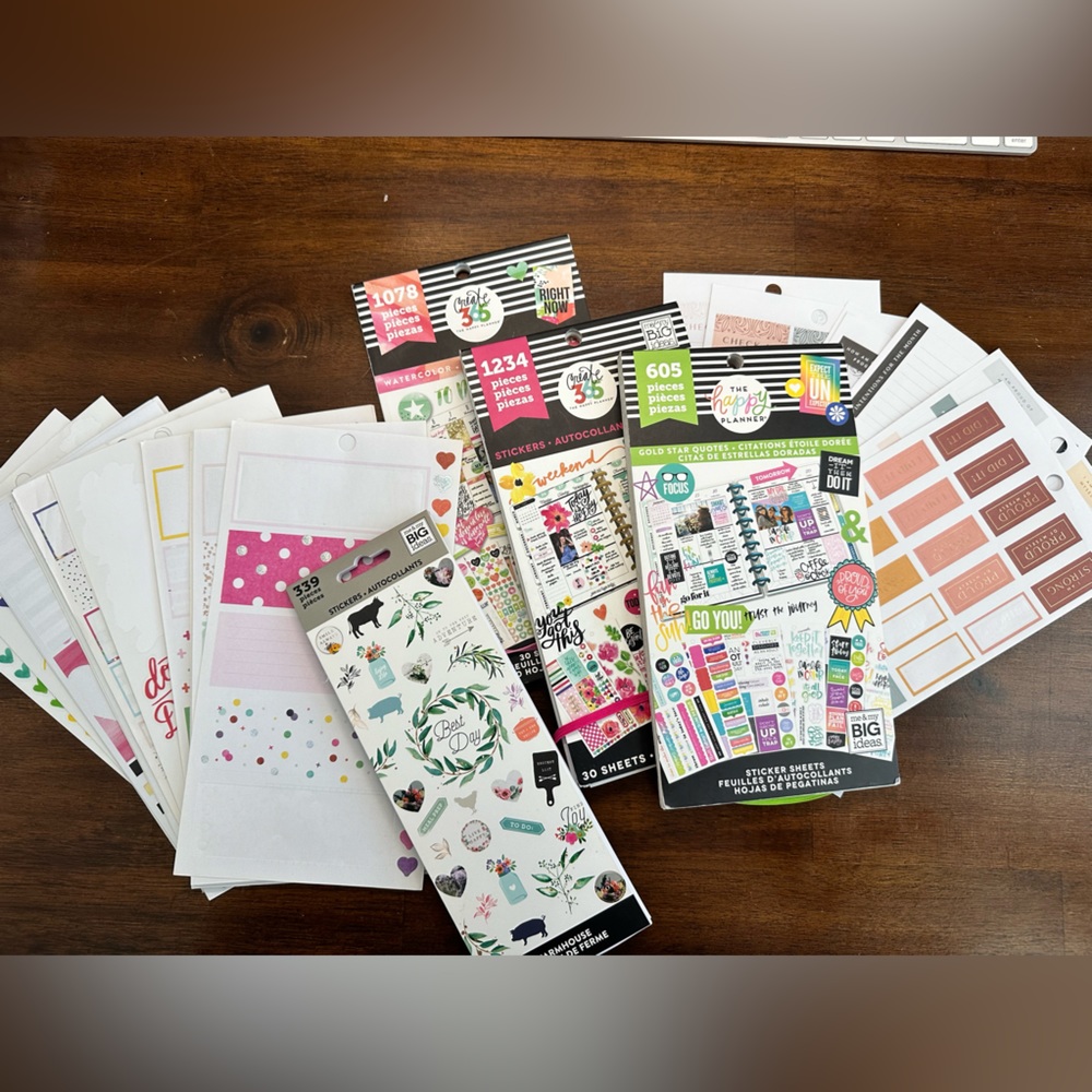 Happy Planner Sticker Bundle